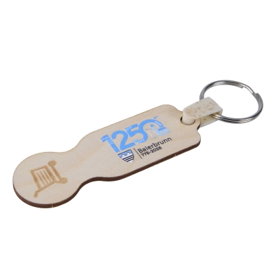 Holz- Einkaufswagenlöser, 2er-Set